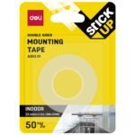 Deli Mounting Tape 1mmx25.4mmx1.5M