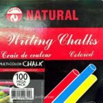 Coloured Natural writing chalk (each)