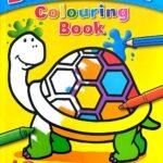 Big and Easy Colouring Book- Turtle Paperback