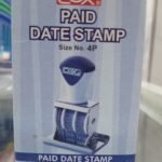 Cox paid stamp