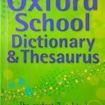 Oxford School Dictionary & Thesaurus Hardcover