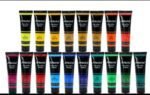 Artecho Professional Acrylic Paint (120ml / 4.05oz each) Tubes, Art Craft Paints for Canvas, Rock, Stone, Wood, Fabric, Art Supplies - Image 2