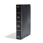 KJV Super Giant Print Reference Bible, Black Imitation Leather, KJV Holy Bible, Red Letter, Pure Cambridge Text, Presentation Page, Cross-References, Full-Color Maps, Easy-to-Read Bible MCM Type Imitation Leather – Large Print