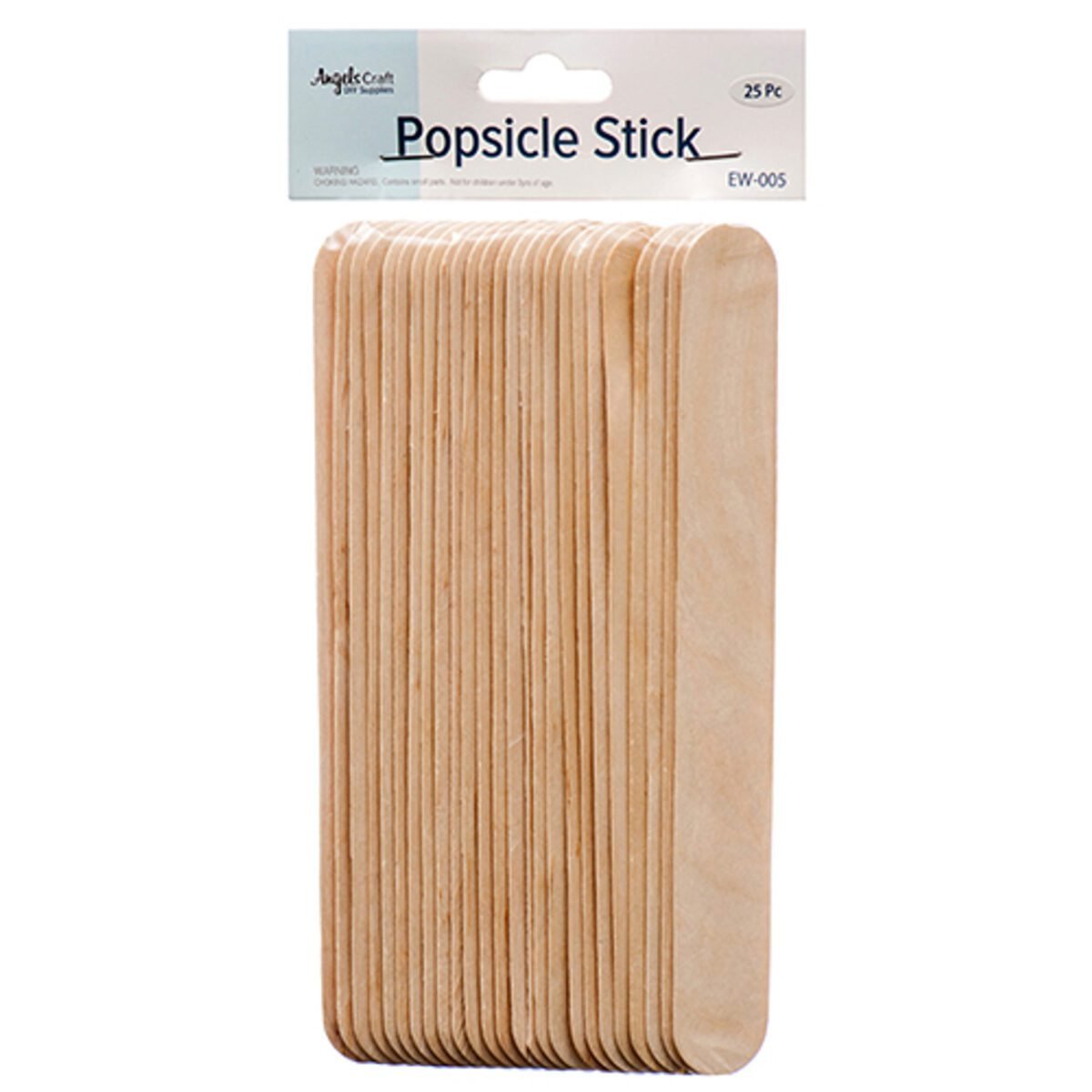 Extra Jumbo Popsicle Sticks Natural 25pc Per Pack - Image 1