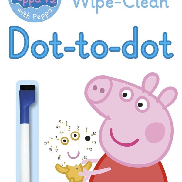Practise With Peppa Pig Wipe - Clean Dot- to - Dot