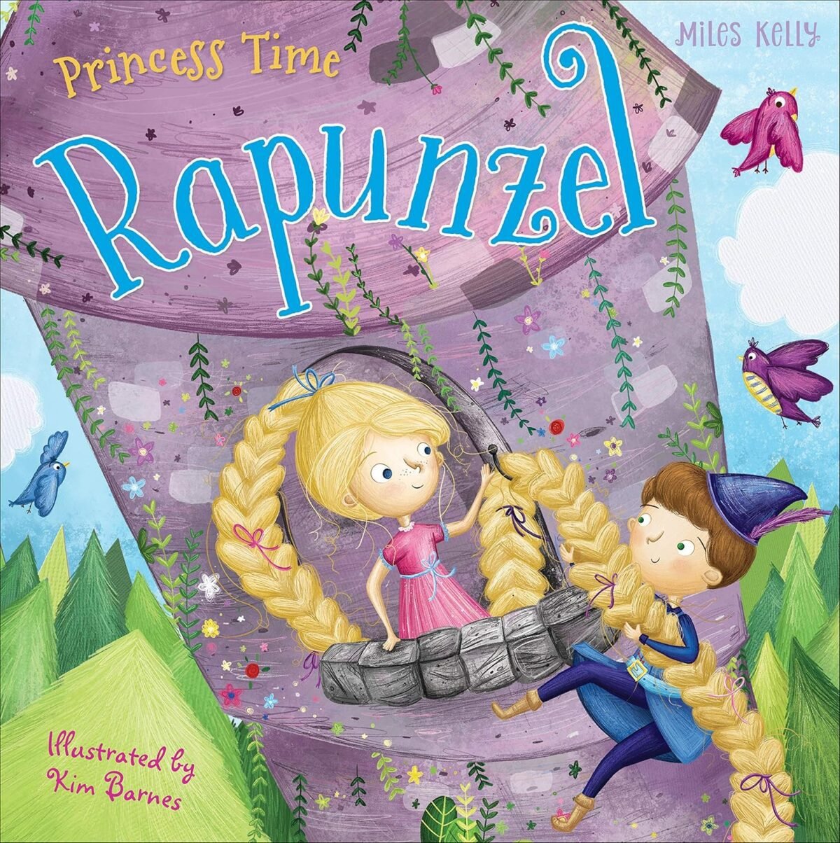 Princess Time: Rapunzel Paperback – August 9, 2018 - Image 1