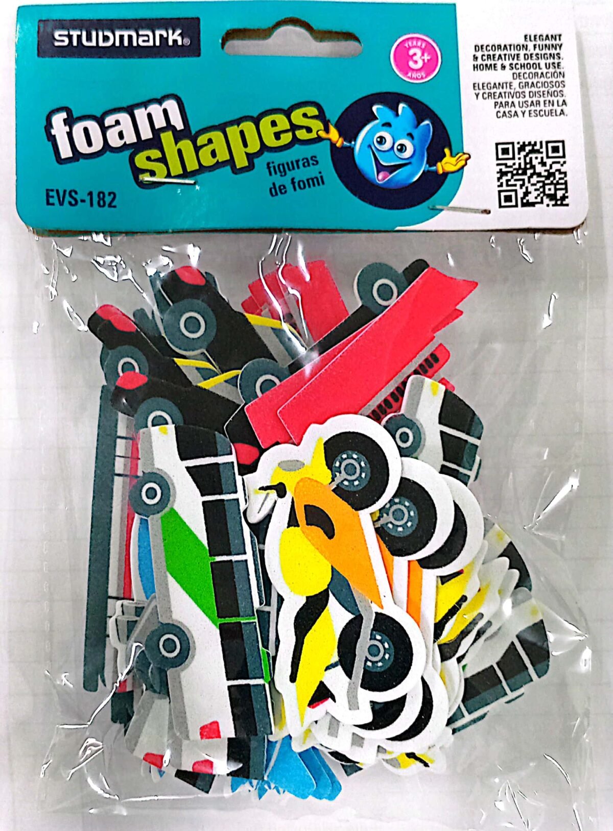 Studmark Foam Shapes- Vehicles - Image 1
