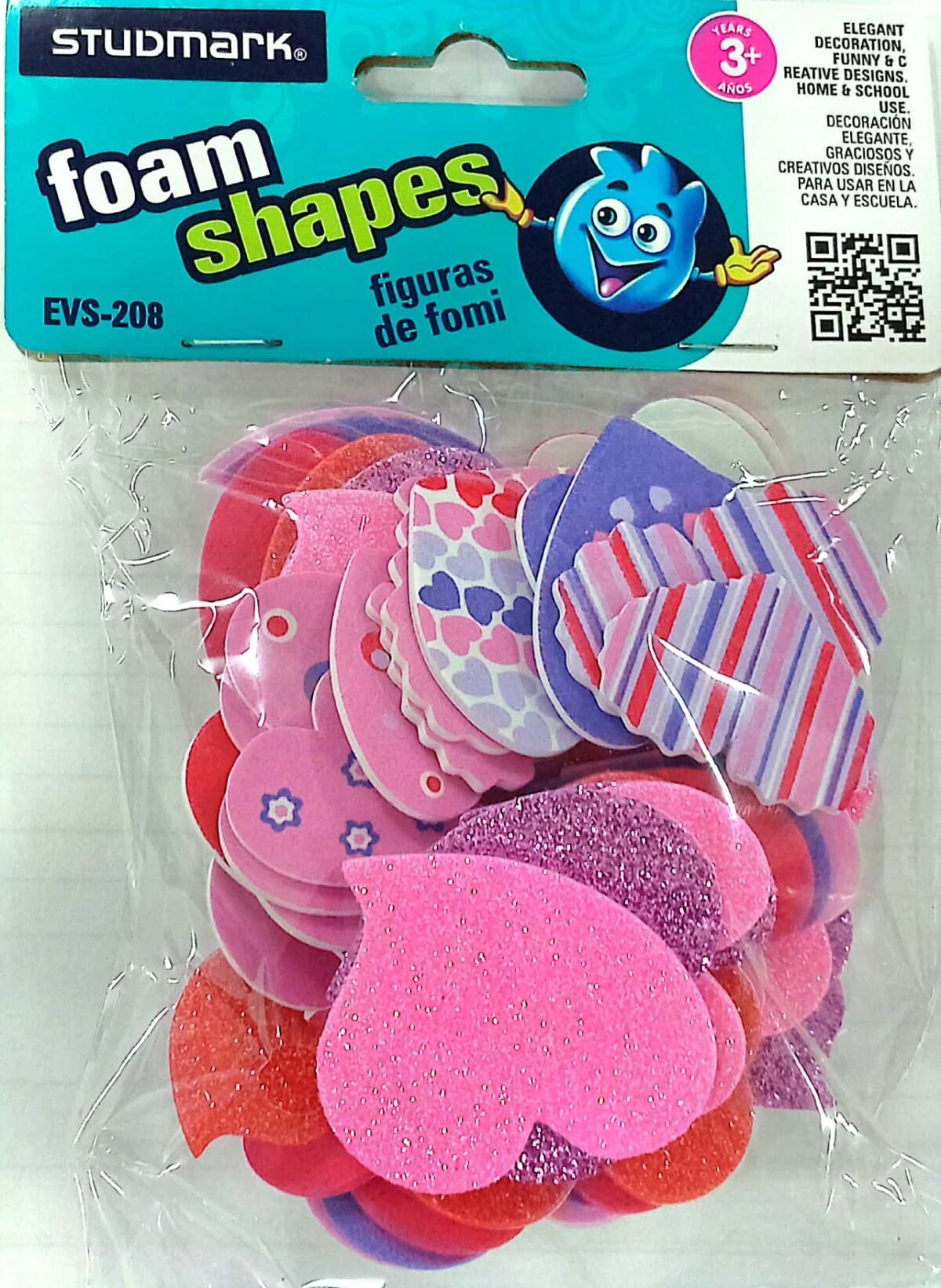 Studmark Foam Shapes -Hearts - Image 1