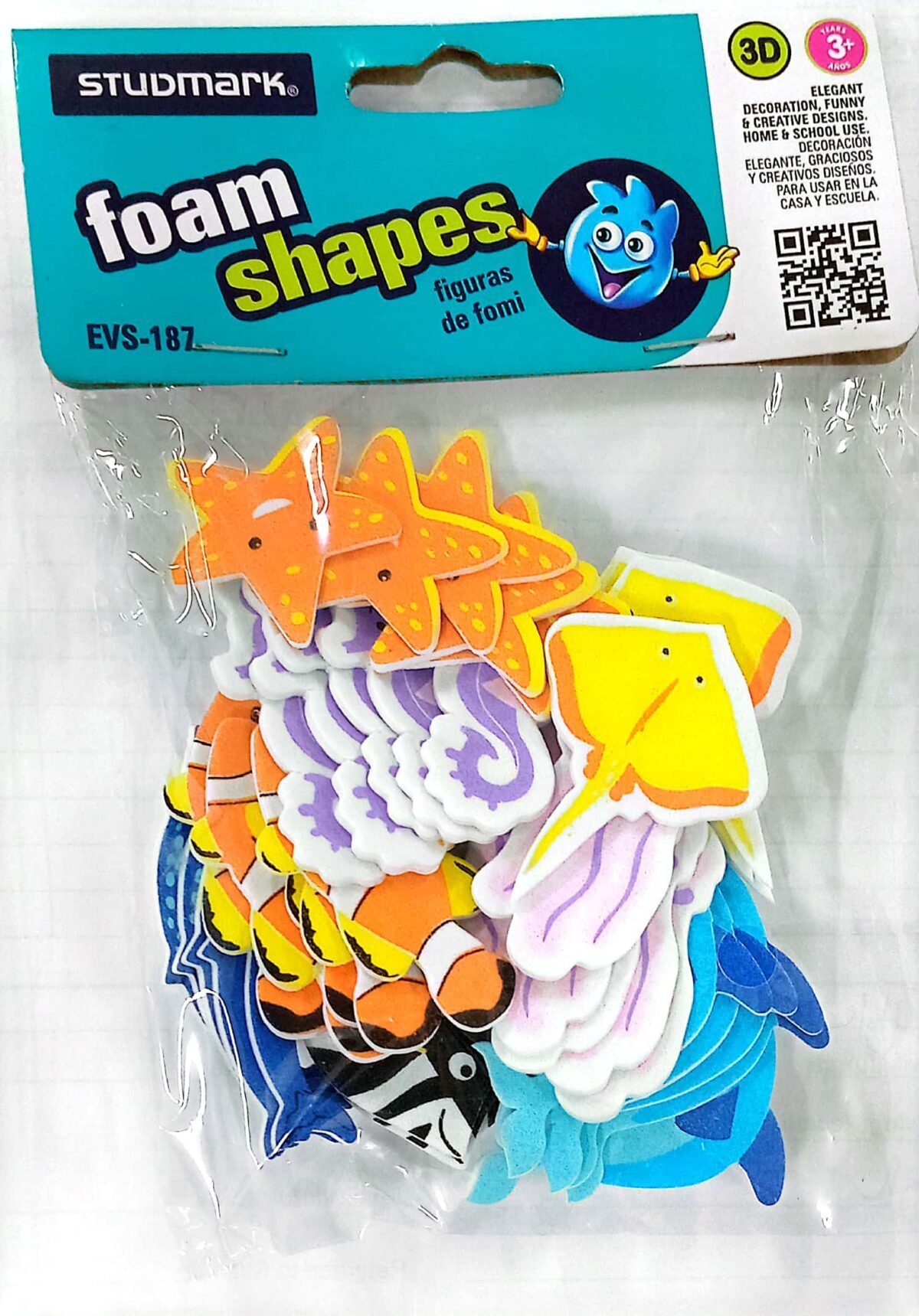 Studmark Foam Shapes -Sea Animals - Image 1