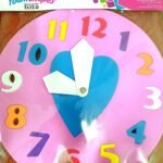 Foam Shapes – Didactic 10 Clock