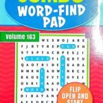 Jumbo Word Find Pads