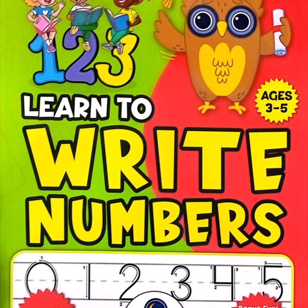 Learn To Write Numbers Ages 3-5