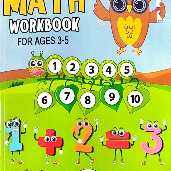 Preschool Math Workbook Ages 3-5