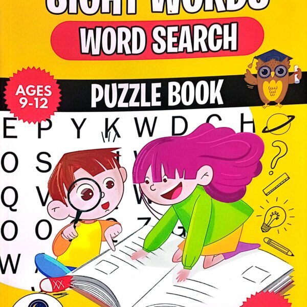 Sight Words Word Search Puzzle Book Ages 9-12