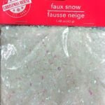 Christmas House Faux Snow