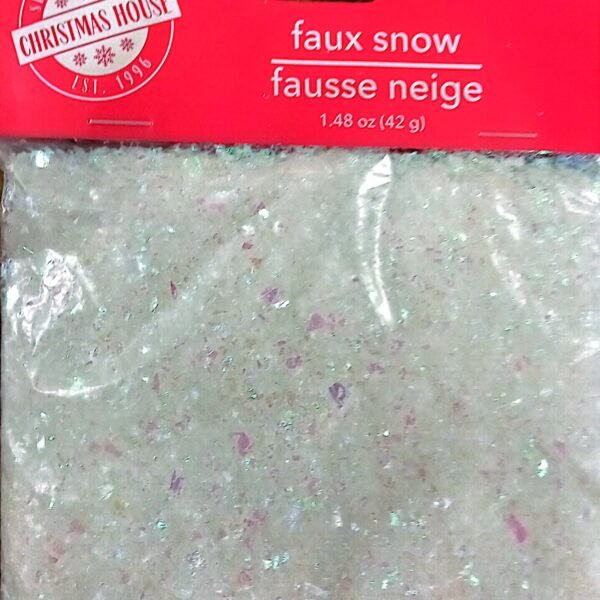 Christmas House Faux Snow