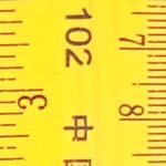 Wooden Ruler 6 inches