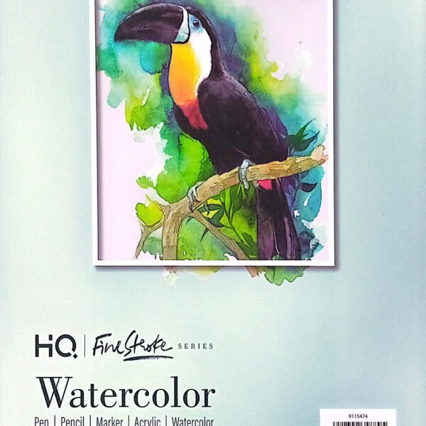 HQ Fire Stroke WaterColor 36 sheets 9×12inches