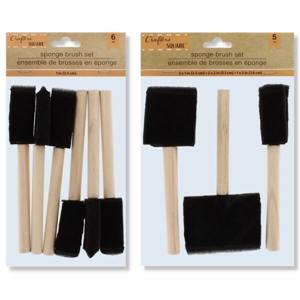 Crafter's Square Sponge Brush Set