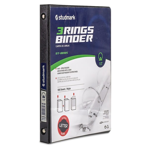 Studmark 1/2 3 Rings Binder