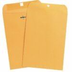 Clasp Envelope Orange 10×13