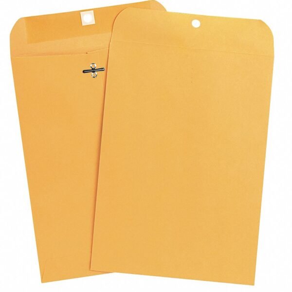 Clasp Envelope Orange 10×13