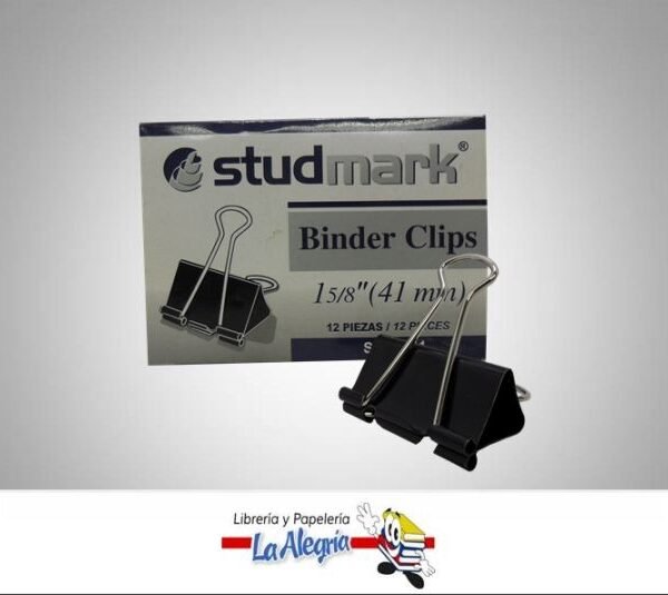 Studmark Binder Clips 41mm (each)
