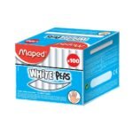 Maped White Peps Chalk (each)