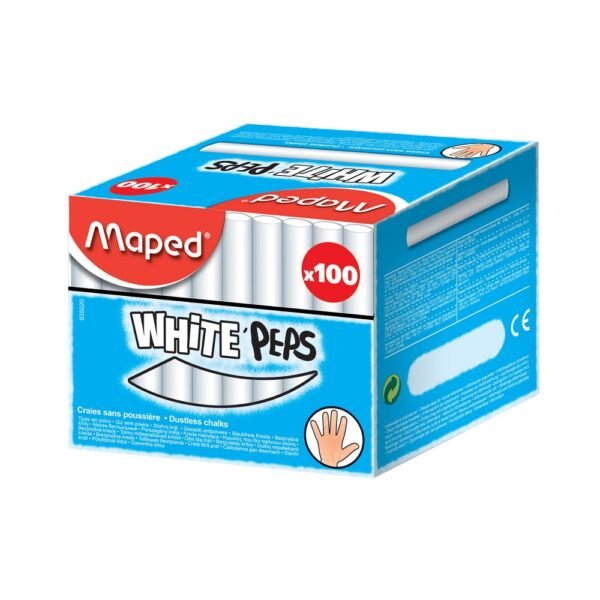 Maped White Peps Chalk (each)