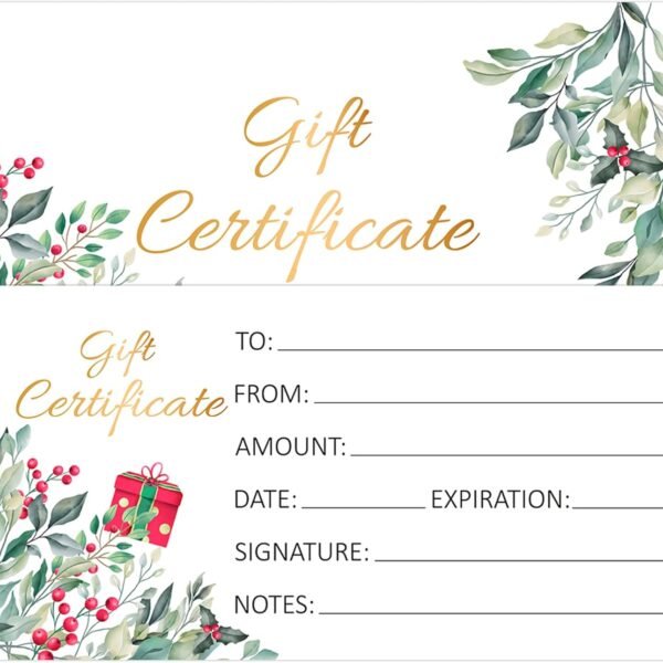 Gift Certificate $5,000