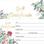 Gift Certificate $10,000