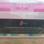 Artistica 5 Compartment Arts and Tool Box 13.7 L × 6 W × 5.5 H inches