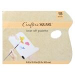 Crafter's Square Tear Off Palette 15 Sheets 9.02×12.01 inches