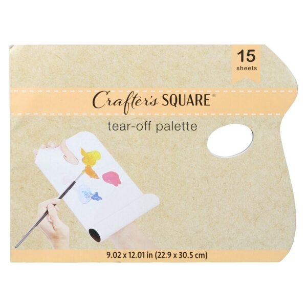 Crafter's Square Tear Off Palette 15 Sheets 9.02×12.01 inches