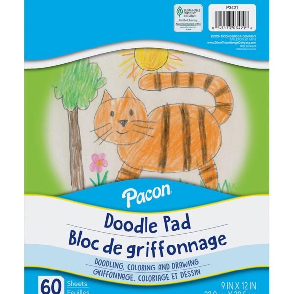 Pacon Doodle Pad 60 sheets 9 × 12 inches