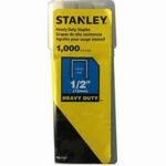 Stanley Heavy Duty Staples 1000pcs 12mm