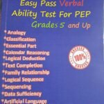 Easy Pass Verbal Ability Test for PEP Grade 5 and Up