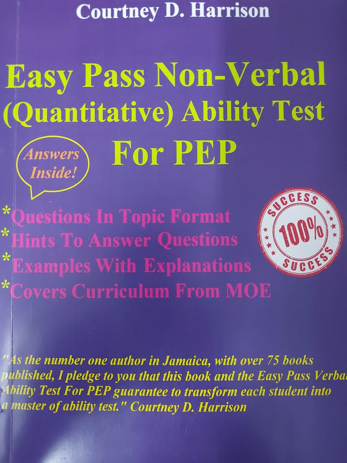 Easy Pass Non Verbal Quantitative Ability test for PEP - Image 1