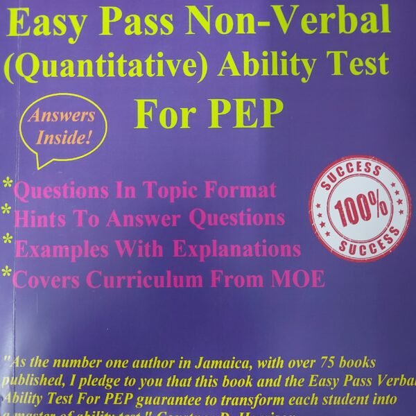 Easy Pass Non Verbal Quantitative Ability test for PEP