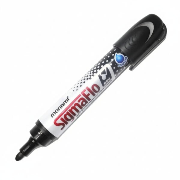 Monami SigmaFlo White Board Marker Black