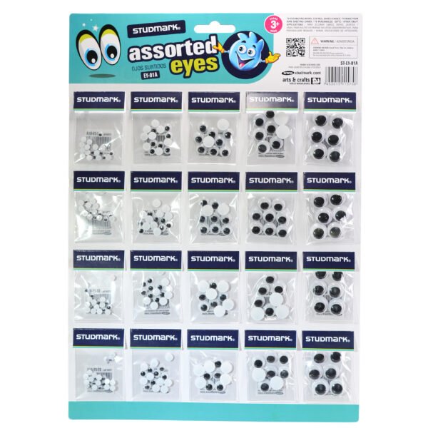 Studmark Assorted Eyes (Black)