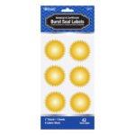 2″ Gold Foil Notary/Certificate Seal Label