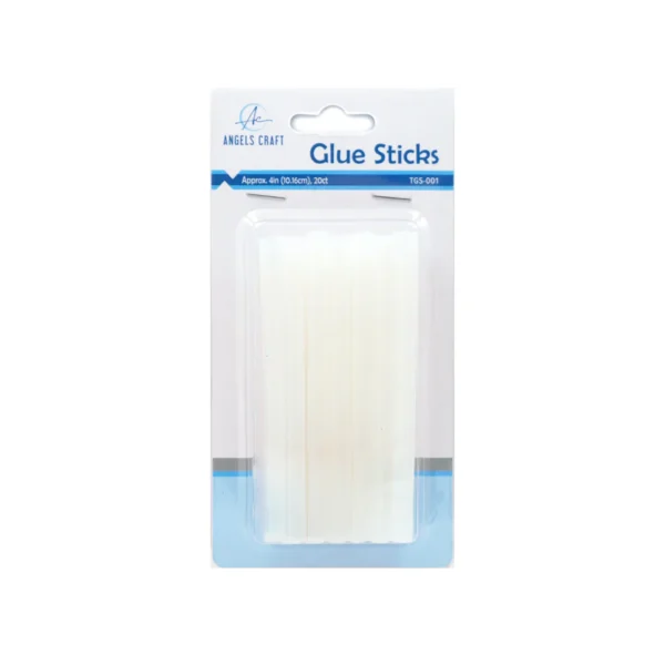 Angels Craft 20 Count Hot Melt Glue sticks, Size: 0.27" x 4"