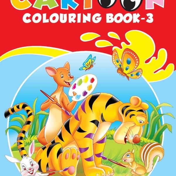Jumbo Cartoon Colouring Book 3