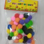 Mini Pom Poms For Art Works