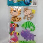 Foam Shapes: Jungle Animals