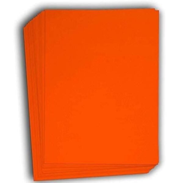 Cartridge Paper- Orange Red