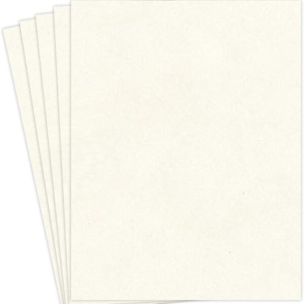 White parchment paper