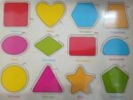Wooden Puzzle Shapes