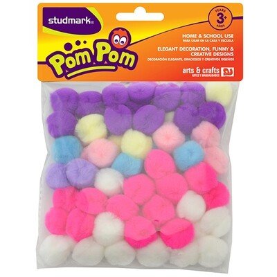 Studmark assorted pom pom